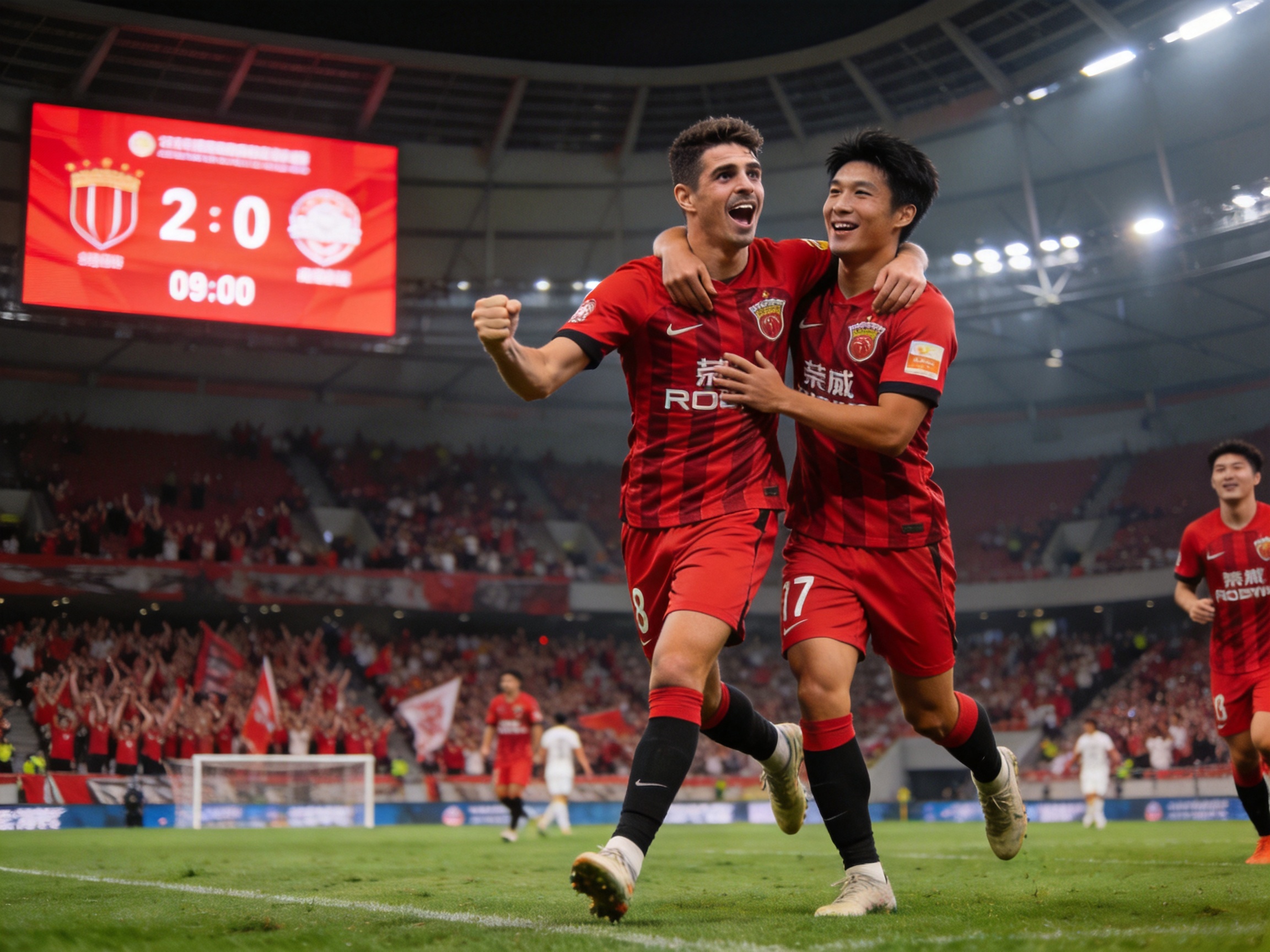 3377体育 中超战报：上海海港4-0山东泰山
